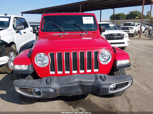 45808306 :رقم المزاد ، 1C4HJXEG3KW551392 vin ، 2019 Jeep Wrangler Unlimited Sahara 4x4 مزاد بيع