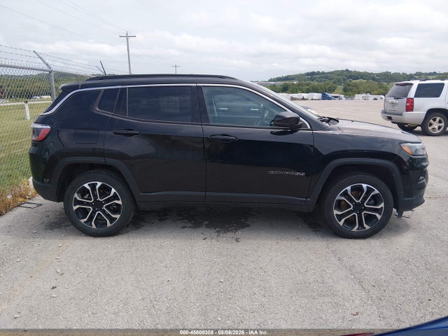 2022 Jeep Compass Limited 4x4 მანქანა იყიდება აუქციონზე, vin: 3C4NJDCB8NT233898, აუქციონის ნომერი: 45808308