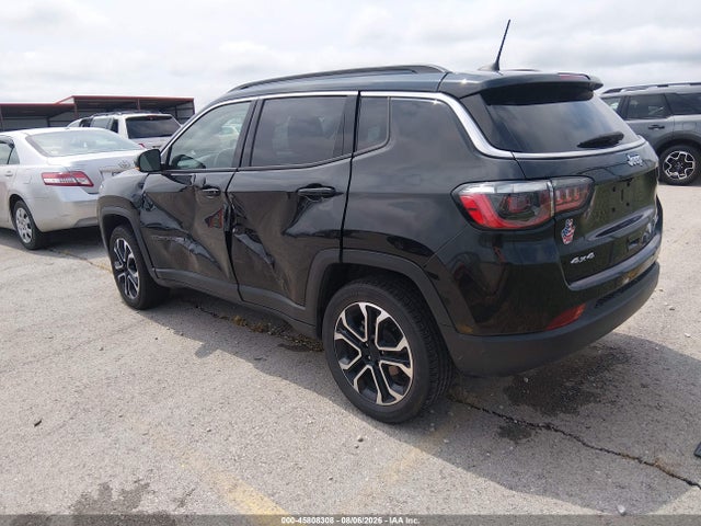 2022 Jeep Compass Limited 4x4 მანქანა იყიდება აუქციონზე, vin: 3C4NJDCB8NT233898, აუქციონის ნომერი: 45808308