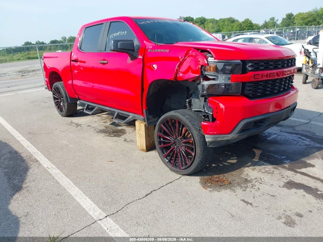 Chevrolet Silverado 1500 4wd Short Bed Custom 2020 3GCPYBEK2LG379449 zdjęcie główne