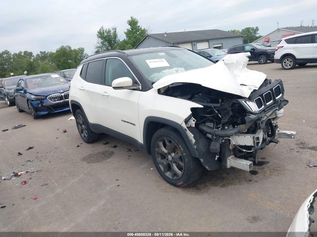45808328 :رقم المزاد ، 3C4NJDCBXKT672418 vin ، 2019 Jeep Compass Limited 4x4 مزاد بيع