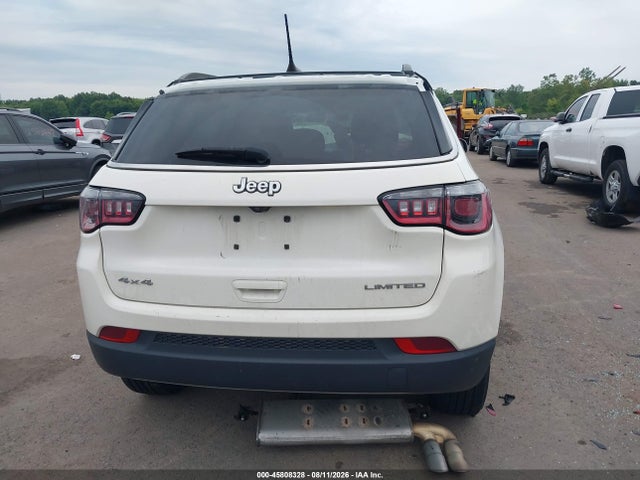 45808328 :رقم المزاد ، 3C4NJDCBXKT672418 vin ، 2019 Jeep Compass Limited 4x4 مزاد بيع