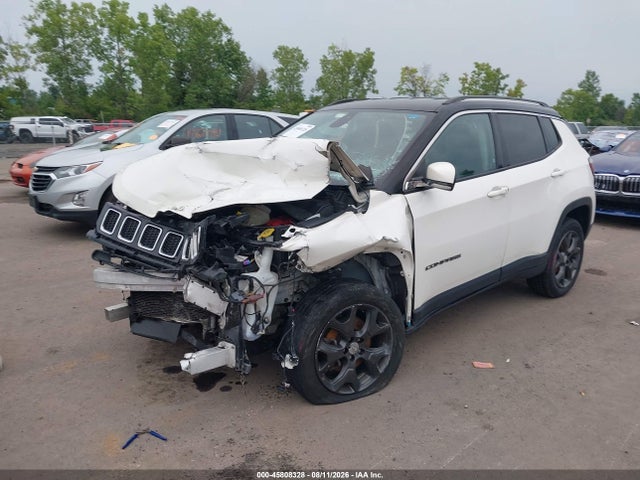 45808328 :رقم المزاد ، 3C4NJDCBXKT672418 vin ، 2019 Jeep Compass Limited 4x4 مزاد بيع