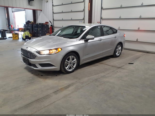 2018 Ford Fusion Hybrid S მანქანა იყიდება აუქციონზე, vin: 3FA6P0UU9JR271584, აუქციონის ნომერი: 45808341