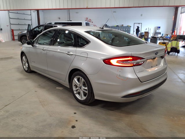 2018 Ford Fusion Hybrid S მანქანა იყიდება აუქციონზე, vin: 3FA6P0UU9JR271584, აუქციონის ნომერი: 45808341
