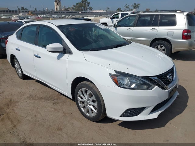 2018 Nissan Sentra Sv მანქანა იყიდება აუქციონზე, vin: 3N1AB7AP3JY239779, აუქციონის ნომერი: 45808402