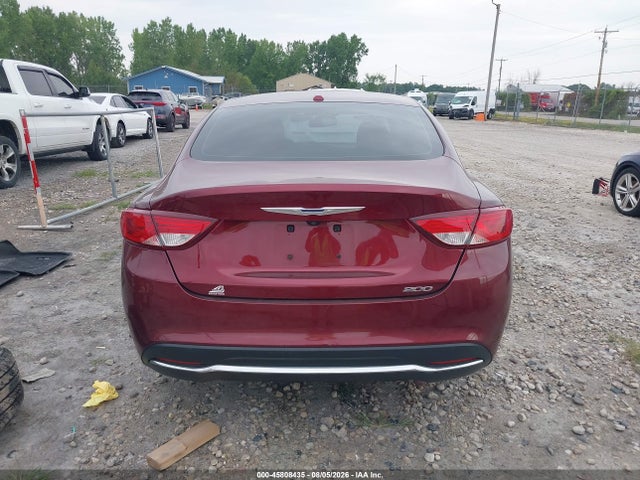 45808435 :رقم المزاد ، 1C3CCCAB0FN588388 vin ، 2015 Chrysler 200 Limited مزاد بيع