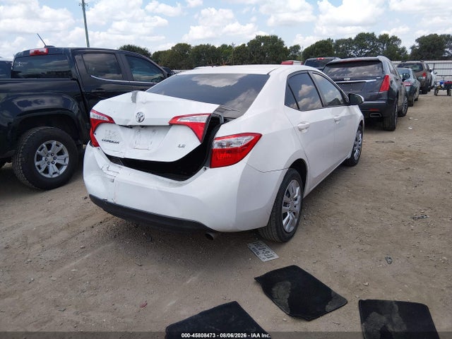 45808473 :رقم المزاد ، 5YFBURHE0GP431696 vin ، 2016 Toyota Corolla Le مزاد بيع