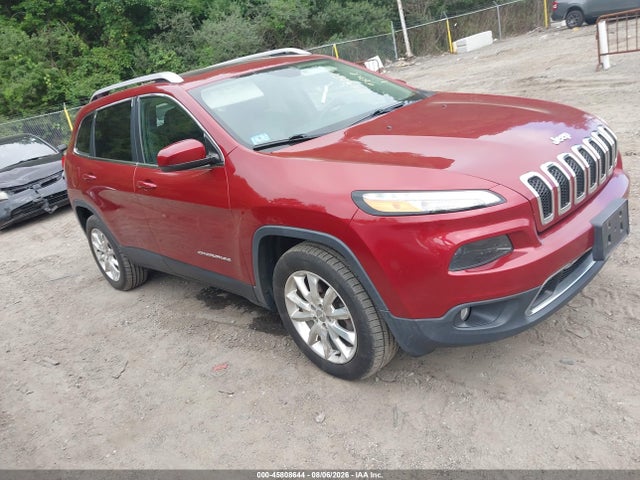 2015 Jeep Cherokee Limited მანქანა იყიდება აუქციონზე, vin: 1C4PJMDS3FW735396, აუქციონის ნომერი: 45808644