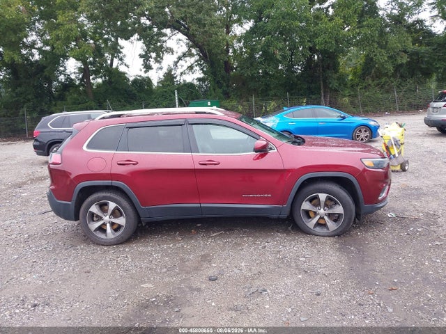 Продаж на аукціоні авто 2019 Jeep Cherokee Limited 4x4, vin: 1C4PJMDX7KD377950, номер лоту: 45808650