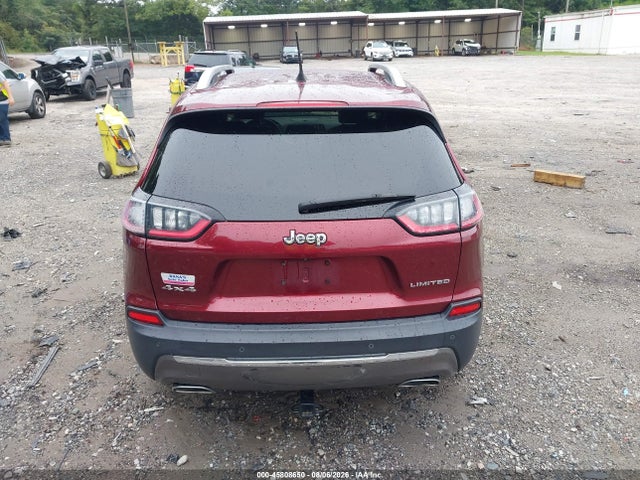 Продаж на аукціоні авто 2019 Jeep Cherokee Limited 4x4, vin: 1C4PJMDX7KD377950, номер лоту: 45808650