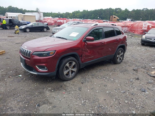 Продаж на аукціоні авто 2019 Jeep Cherokee Limited 4x4, vin: 1C4PJMDX7KD377950, номер лоту: 45808650