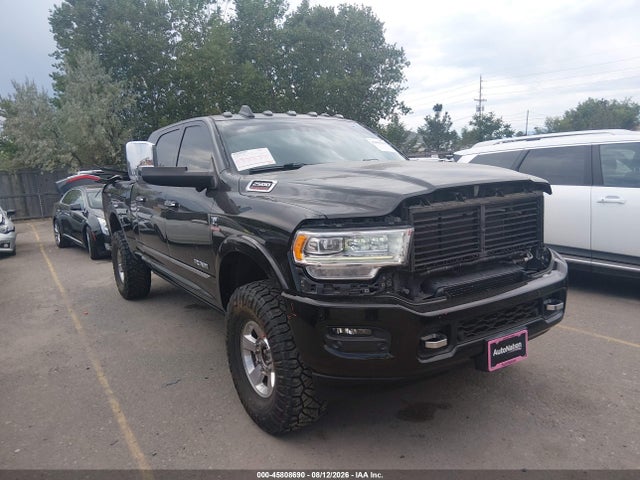 2020 Ram 2500 Limited  4x4 6'4 Box მანქანა იყიდება აუქციონზე, vin: 3C6UR5TL1LG173267, აუქციონის ნომერი: 45808690