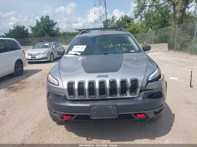 2016 Jeep Cherokee Trailhawk მანქანა იყიდება აუქციონზე, vin: 1C4PJMBS3GW122456, აუქციონის ნომერი: 45808702