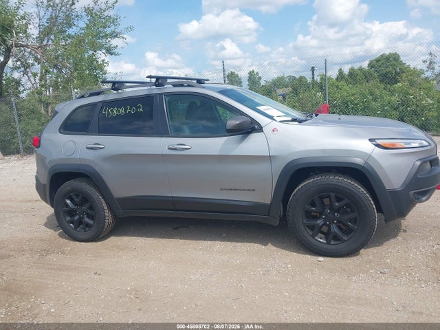 2016 Jeep Cherokee Trailhawk მანქანა იყიდება აუქციონზე, vin: 1C4PJMBS3GW122456, აუქციონის ნომერი: 45808702