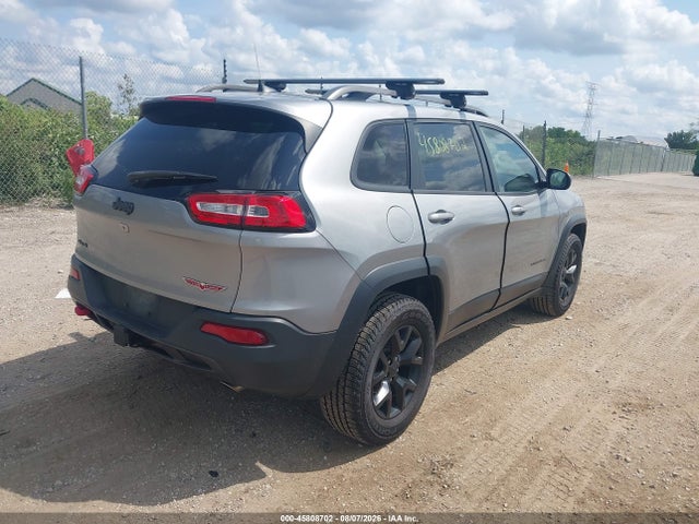 2016 Jeep Cherokee Trailhawk მანქანა იყიდება აუქციონზე, vin: 1C4PJMBS3GW122456, აუქციონის ნომერი: 45808702