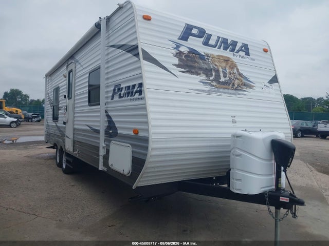 Продажа на аукционе авто 2011 Forest River Puma M-23fb, vin: 4X4TPUY27BP029103, номер лота: 45808717