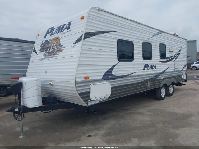 Продажа на аукционе авто 2011 Forest River Puma M-23fb, vin: 4X4TPUY27BP029103, номер лота: 45808717