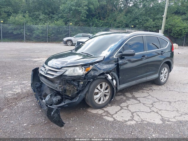 Honda Cr-v Ex-l 2014 2HKRM4H73EH713330 Image 2