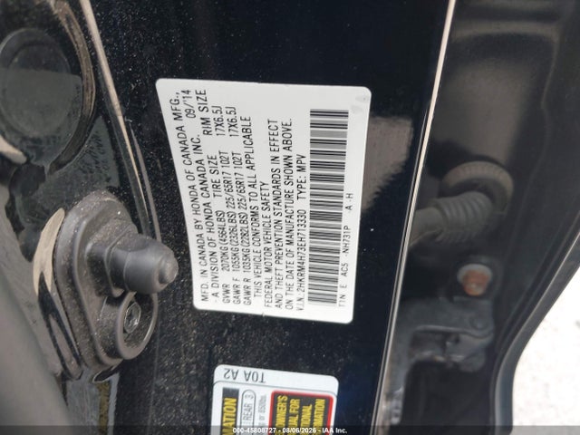 Honda Cr-v Ex-l 2014 2HKRM4H73EH713330 Image 9