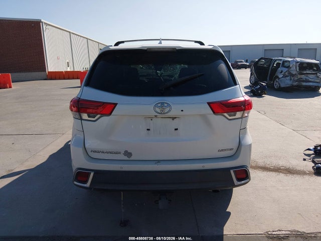 2017 Toyota Highlander Limited მანქანა იყიდება აუქციონზე, vin: 5TDYZRFH5HS197279, აუქციონის ნომერი: 45808738