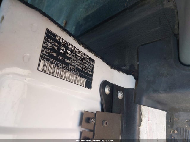2004 Dodge Sprinter Van 2500 მანქანა იყიდება აუქციონზე, vin: WD2PD144545643604, აუქციონის ნომერი: 45808740