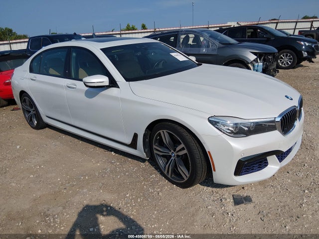 2017 Bmw 740i Xdrive მანქანა იყიდება აუქციონზე, vin: WBA7E4C57HGU99345, აუქციონის ნომერი: 45808755