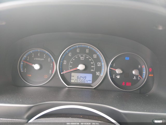 Aukcja sprzedaży 2009 Hyundai Santa Fe Gls, vin: 5NMSG73D99H303111, numer aukcji: 45808786