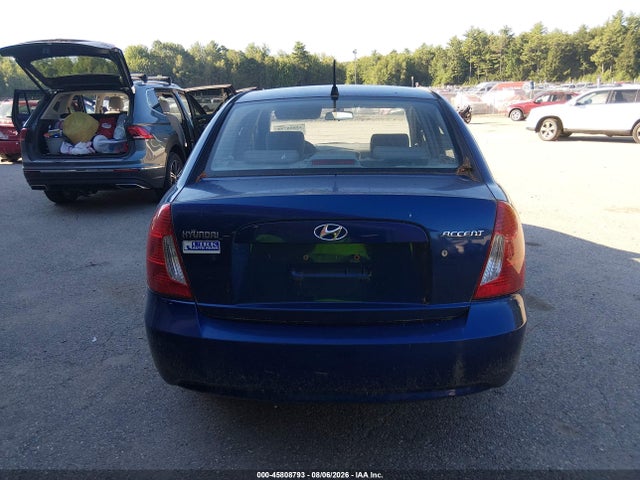 Продаж на аукціоні авто 2006 Hyundai Accent Gls, vin: KMHCN46CX6U007168, номер лоту: 45808793