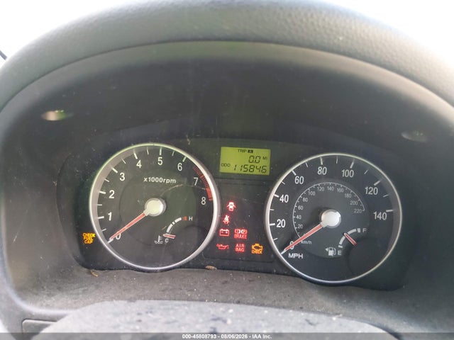 Продаж на аукціоні авто 2006 Hyundai Accent Gls, vin: KMHCN46CX6U007168, номер лоту: 45808793