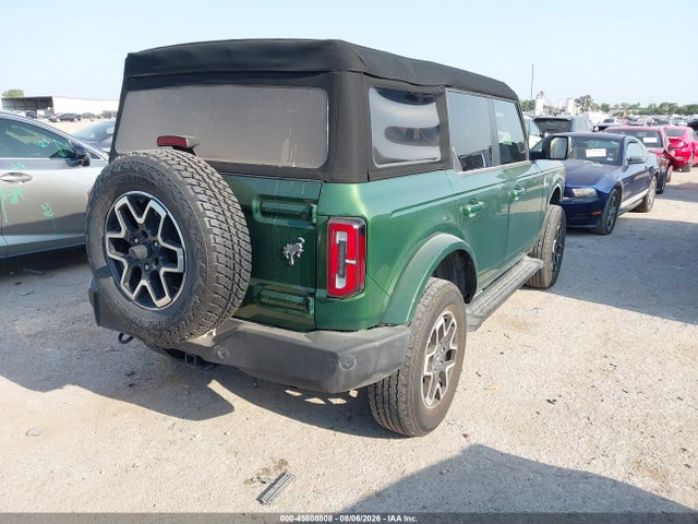 Aukcja sprzedaży 2024 Ford Bronco Outer Banks, vin: 1FMDE8BH3RLA73827, numer aukcji: 45808808