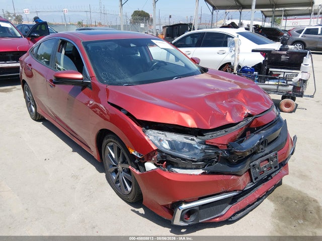 Auction sale of the 2019 Honda Civic Ex-l, vin: JHMFC1F7XKX014346, lot number: 45808813