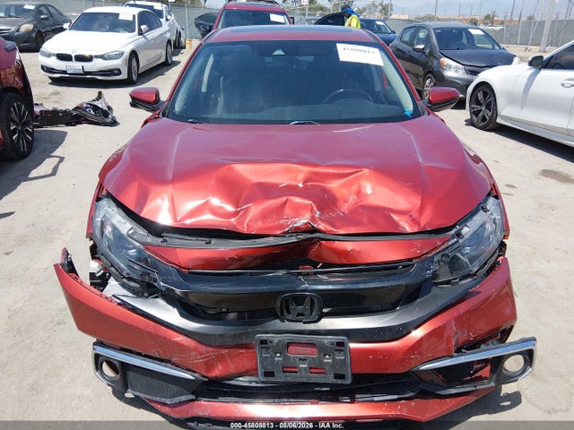 Auction sale of the 2019 Honda Civic Ex-l, vin: JHMFC1F7XKX014346, lot number: 45808813
