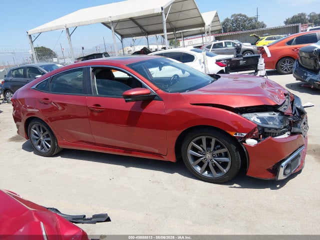 Auction sale of the 2019 Honda Civic Ex-l, vin: JHMFC1F7XKX014346, lot number: 45808813