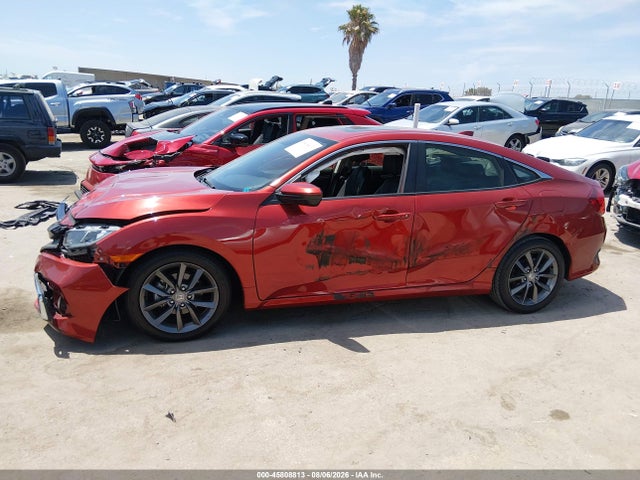 Auction sale of the 2019 Honda Civic Ex-l, vin: JHMFC1F7XKX014346, lot number: 45808813