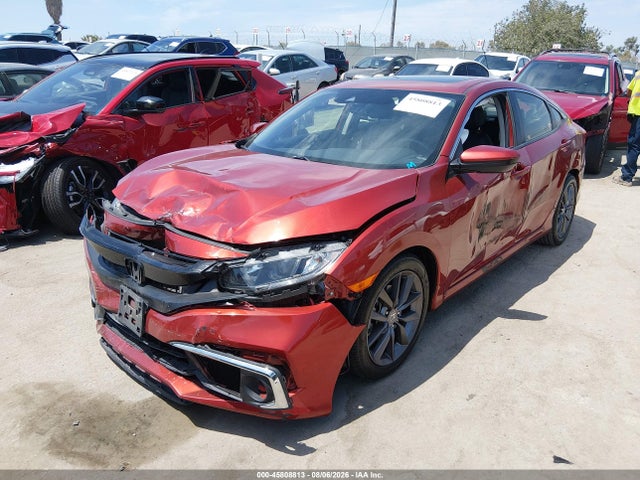 Auction sale of the 2019 Honda Civic Ex-l, vin: JHMFC1F7XKX014346, lot number: 45808813