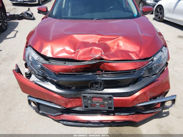 Auction sale of the 2019 Honda Civic Ex-l, vin: JHMFC1F7XKX014346, lot number: 45808813