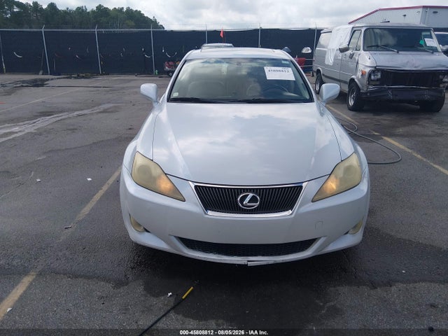 45808812 :رقم المزاد ، JTHBK262075040498 vin ، 2007 Lexus Is 250 مزاد بيع