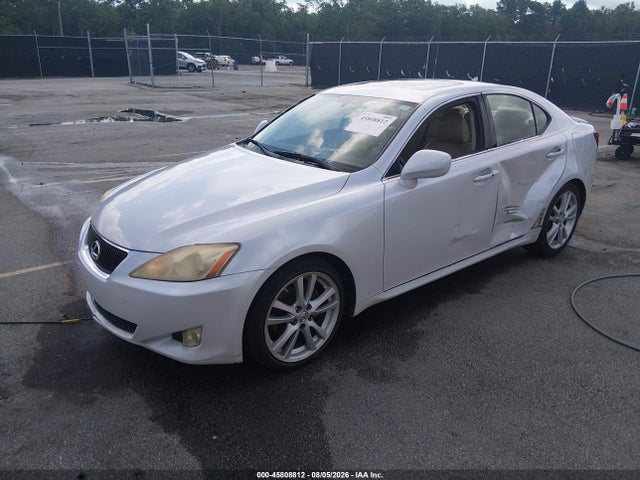 45808812 :رقم المزاد ، JTHBK262075040498 vin ، 2007 Lexus Is 250 مزاد بيع