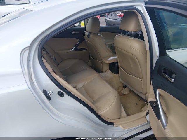 45808812 :رقم المزاد ، JTHBK262075040498 vin ، 2007 Lexus Is 250 مزاد بيع