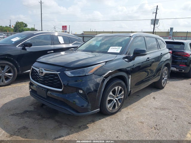 2022 Toyota Highlander Xle მანქანა იყიდება აუქციონზე, vin: 5TDGZRAHXNS102519, აუქციონის ნომერი: 45808843