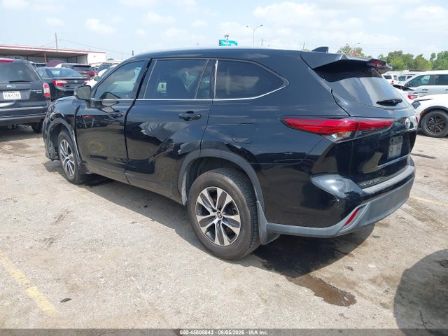 2022 Toyota Highlander Xle მანქანა იყიდება აუქციონზე, vin: 5TDGZRAHXNS102519, აუქციონის ნომერი: 45808843