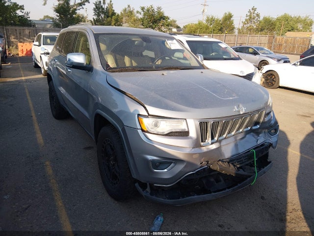 Продажа на аукционе авто 2015 Jeep Grand Cherokee Limited, vin: 1C4RJFBG0FC712629, номер лота: 45808861