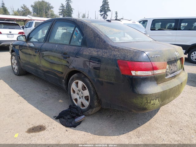 2008 Hyundai Sonata Gls მანქანა იყიდება აუქციონზე, vin: 5NPET46C28H368409, აუქციონის ნომერი: 45808935