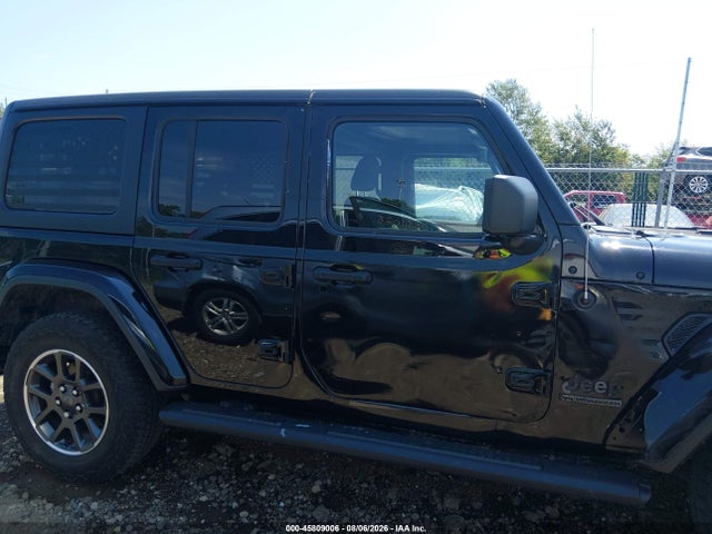 2021 Jeep Wrangler Unlimited 80th Anniversary 4x4 მანქანა იყიდება აუქციონზე, vin: 1C4HJXDG9MW738348, აუქციონის ნომერი: 45809006