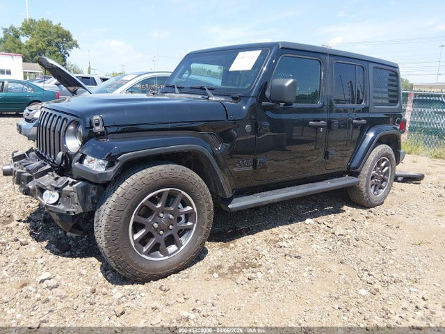 2021 Jeep Wrangler Unlimited 80th Anniversary 4x4 მანქანა იყიდება აუქციონზე, vin: 1C4HJXDG9MW738348, აუქციონის ნომერი: 45809006