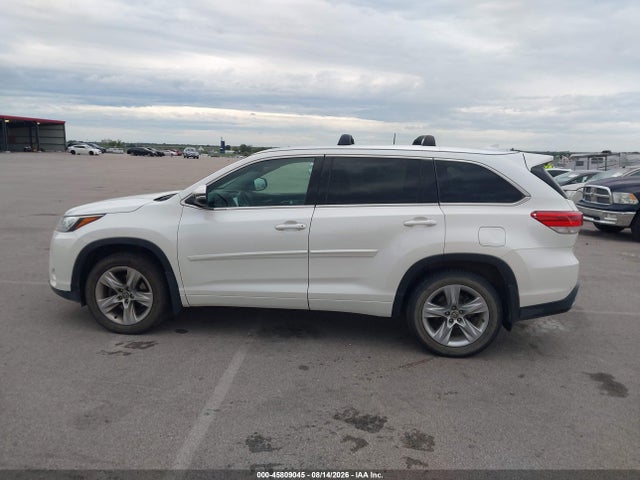 45809045 :رقم المزاد ، 5TDDZRFH4HS427537 vin ، 2017 Toyota Highlander Limited مزاد بيع