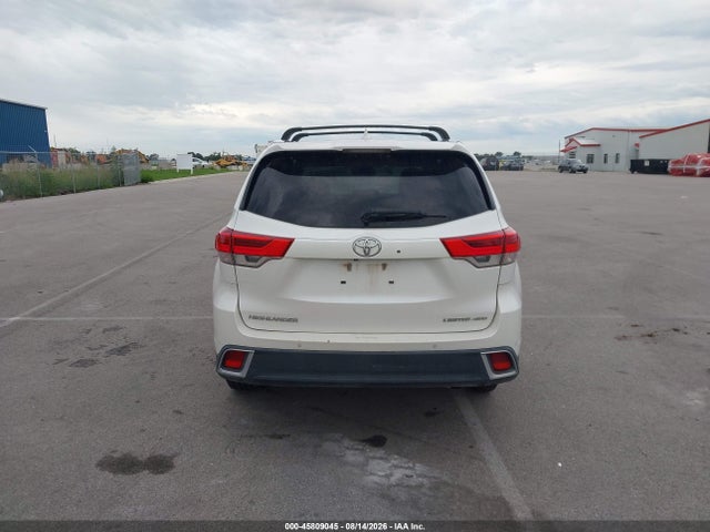 45809045 :رقم المزاد ، 5TDDZRFH4HS427537 vin ، 2017 Toyota Highlander Limited مزاد بيع
