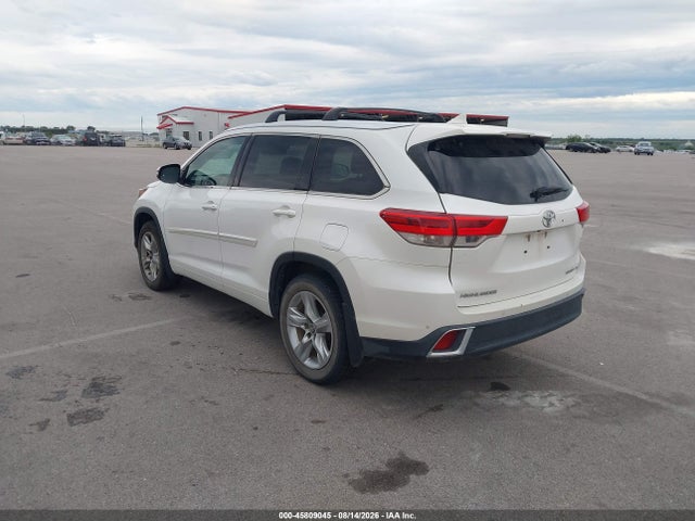 45809045 :رقم المزاد ، 5TDDZRFH4HS427537 vin ، 2017 Toyota Highlander Limited مزاد بيع