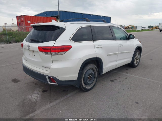 45809045 :رقم المزاد ، 5TDDZRFH4HS427537 vin ، 2017 Toyota Highlander Limited مزاد بيع